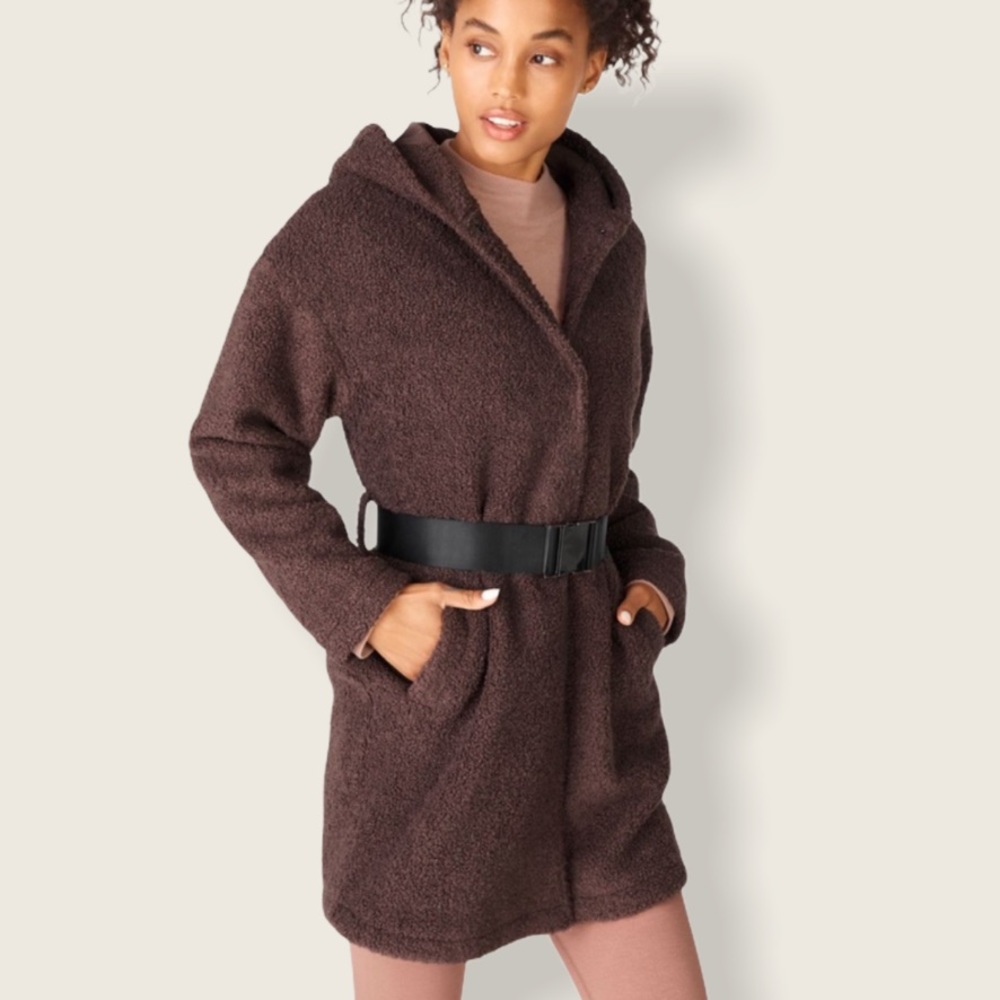 Fabletics Ginger Fleece Teddy Coat